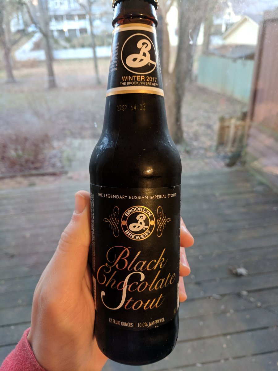 Advent Beer Day 20: <a href="/BrooklynBrewery/">Liam</a> Black Chocolate Stout