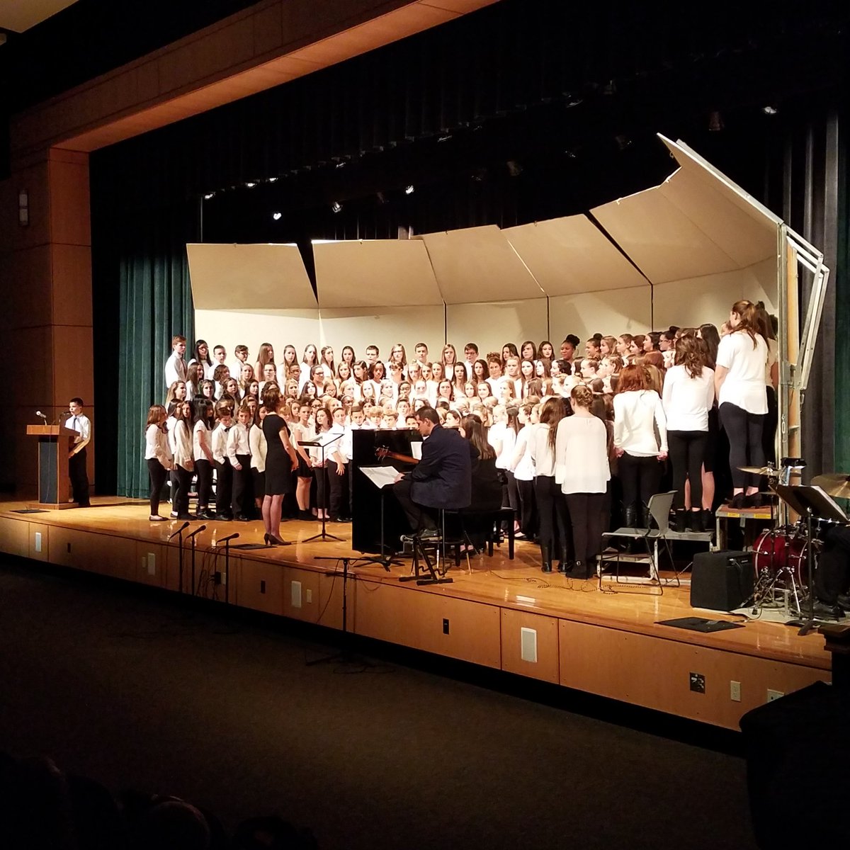 WMS Combined Choir is amazing!  Great work Ms. D. &amp; the WMS singers!