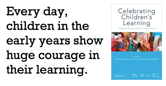 juliangrenier's tweet photo. Out now: the first book from @EastLdnTSA
Celebrating Children's Learning: assessment #beyondlevels in the early years
https://t.co/cZCvy7MclW https://t.co/zTdElwqJdY
