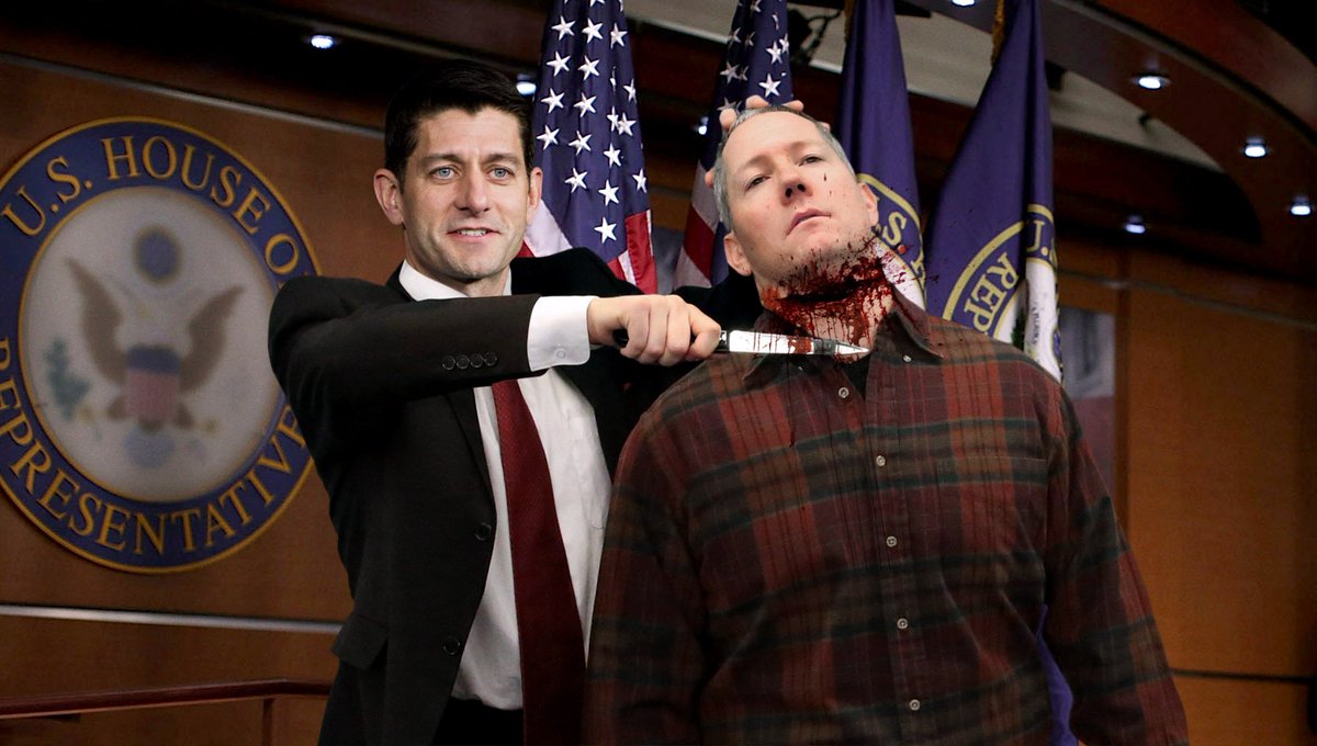 TheOnion's tweet image. Paul Ryan Slits Auto Mechanic’s Throat To Kick Off GOP Purge Of Working Class trib.al/e0PR3nu