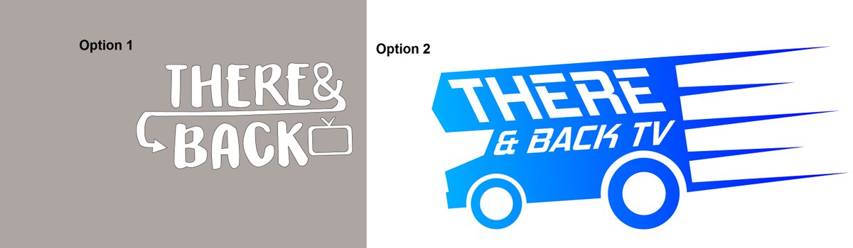 ThereBackTV's tweet photo. What logo looks best for our new Film Studio? @Ajgfilmp @MusicVideosPlay @TravelDocs #FilmProduction #Broadcasting #LiveStreaming https://t.co/xhKm8k5oPI