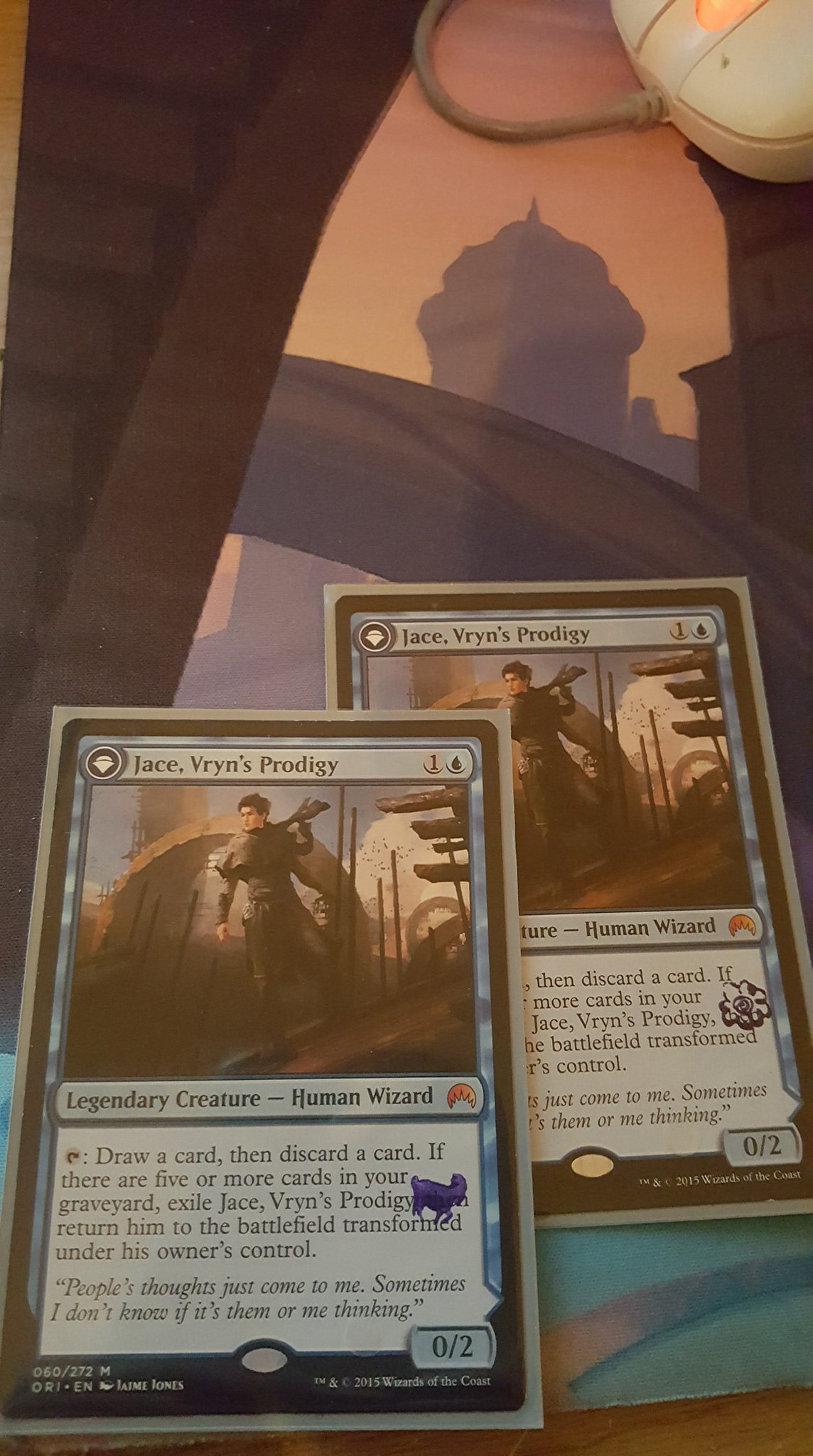 mtg stamped cards Adult Gold Dragon promo Add G or U to your mana pool. Does the stamp change the