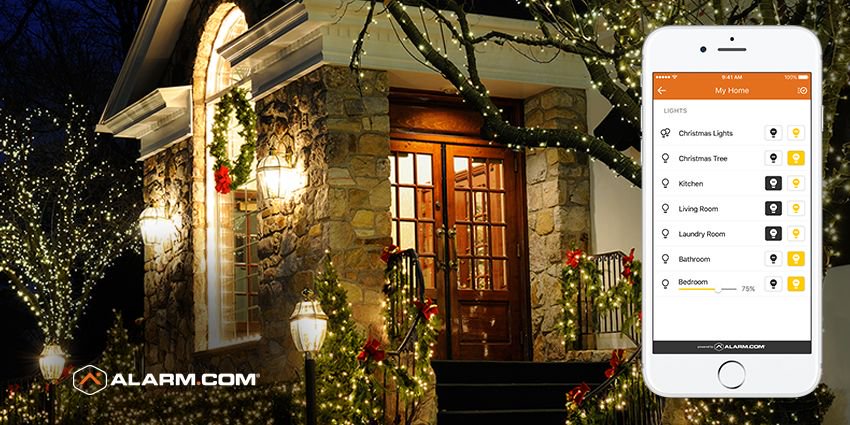 LloydSecurity's tweet photo. A #SmartHome system can be the perfect holiday touch you didn't know you needed until now. Learn why here: https://t.co/g4Cc7xZBmn https://t.co/T3o5rIBoMj