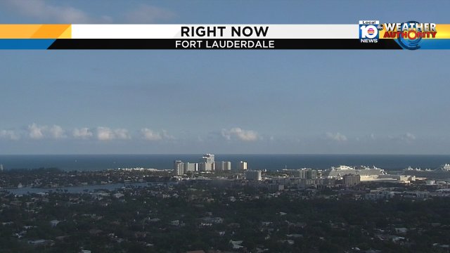 Just after 3 p.m. and this is the scene over Fort Lauderdale. It's postcard perfect! https://t.co/WL8AZ3pp77