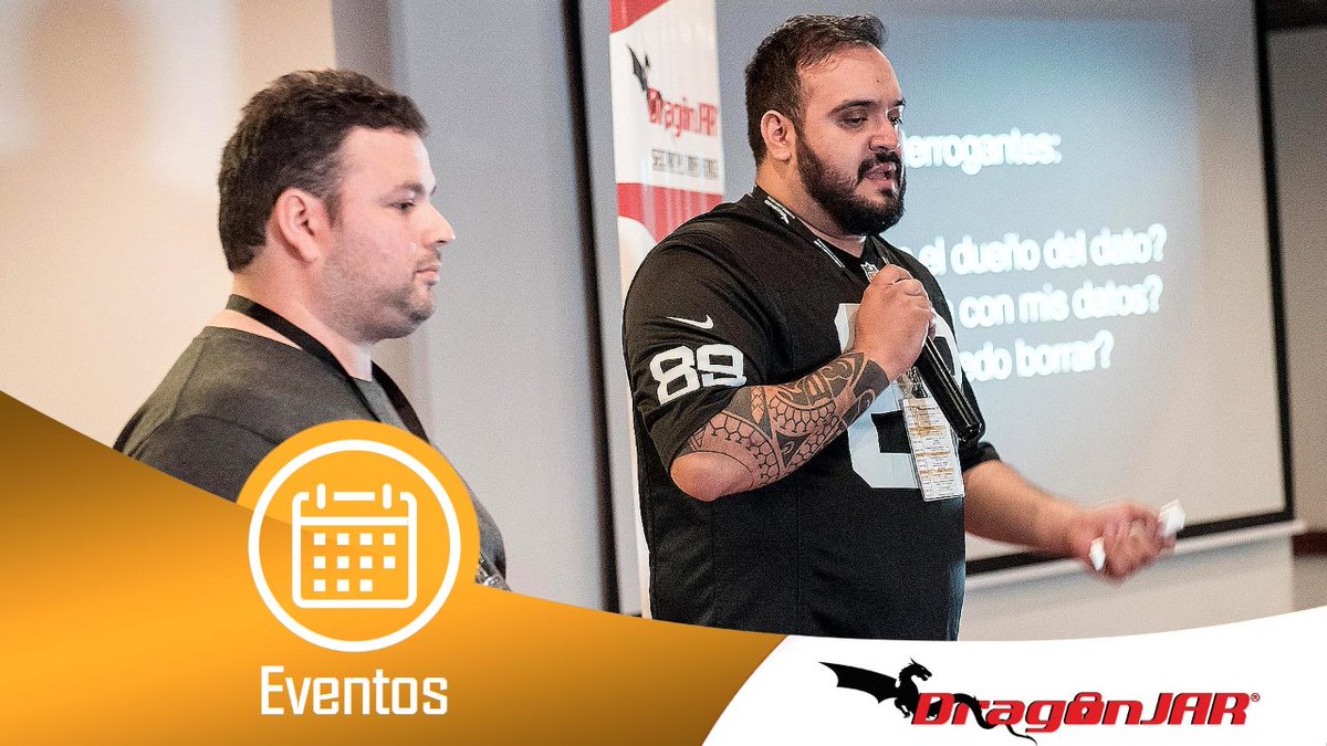 DragonJAR's tweet photo. 🔄Destacamos la 🗣charla de una pareja explosiva que llegó desde 🇦🇷 al #DragonJARCon con su charla:
"Manual del Paranoico" 😱al #DragonjarSecurityConference 
Por
😎 Federico Bustos de
Santa Rosa 🇦🇷
&amp; 
😏 Ariel Orellana de
Buenos Aires 🇦🇷
⏯ https://t.co/Jxa3R7uku8 📲 https://t.co/SUoA5P3ET0