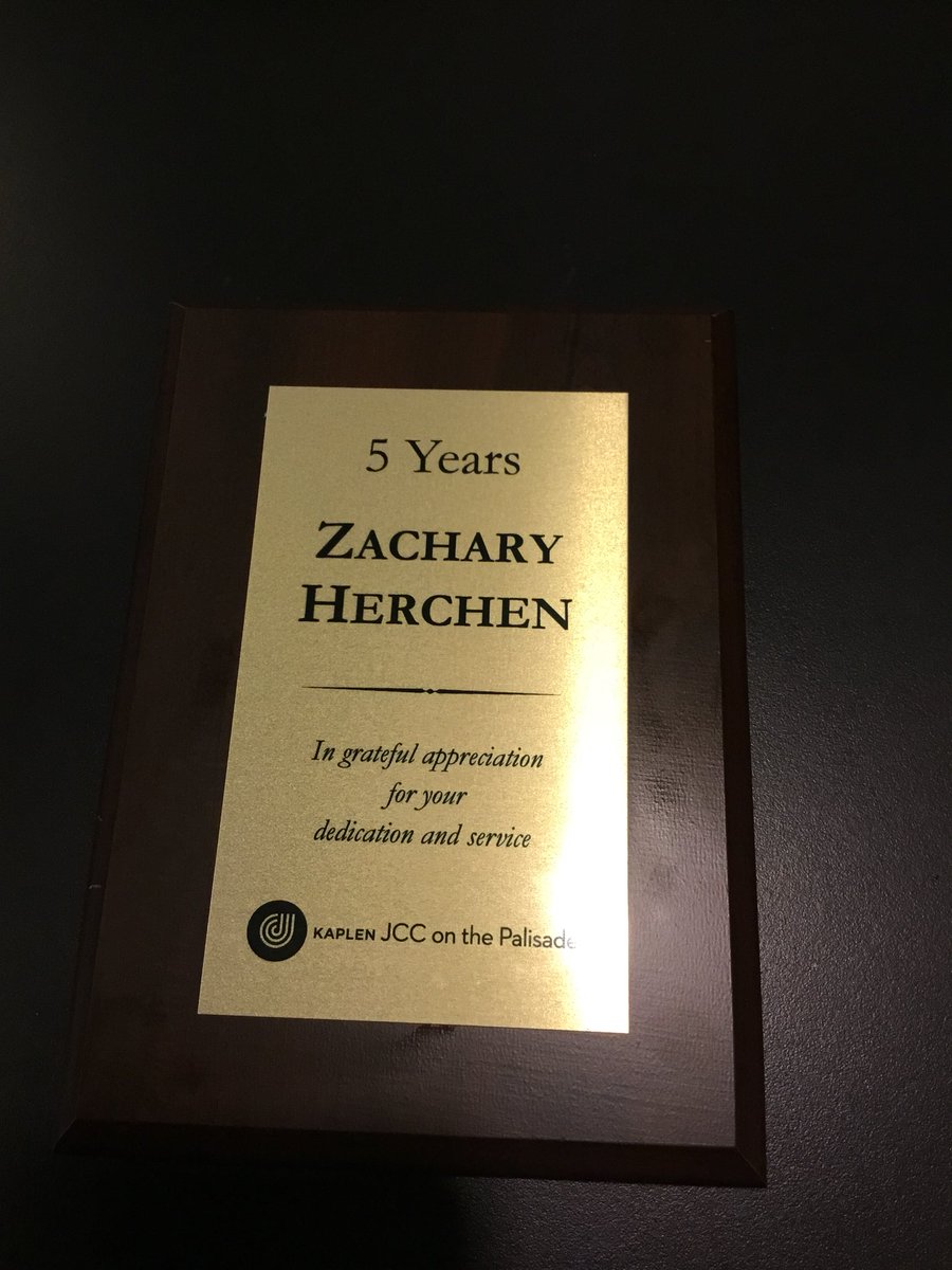 Surprise gift today for 5 years of teaching at Thurnauer School of Music!