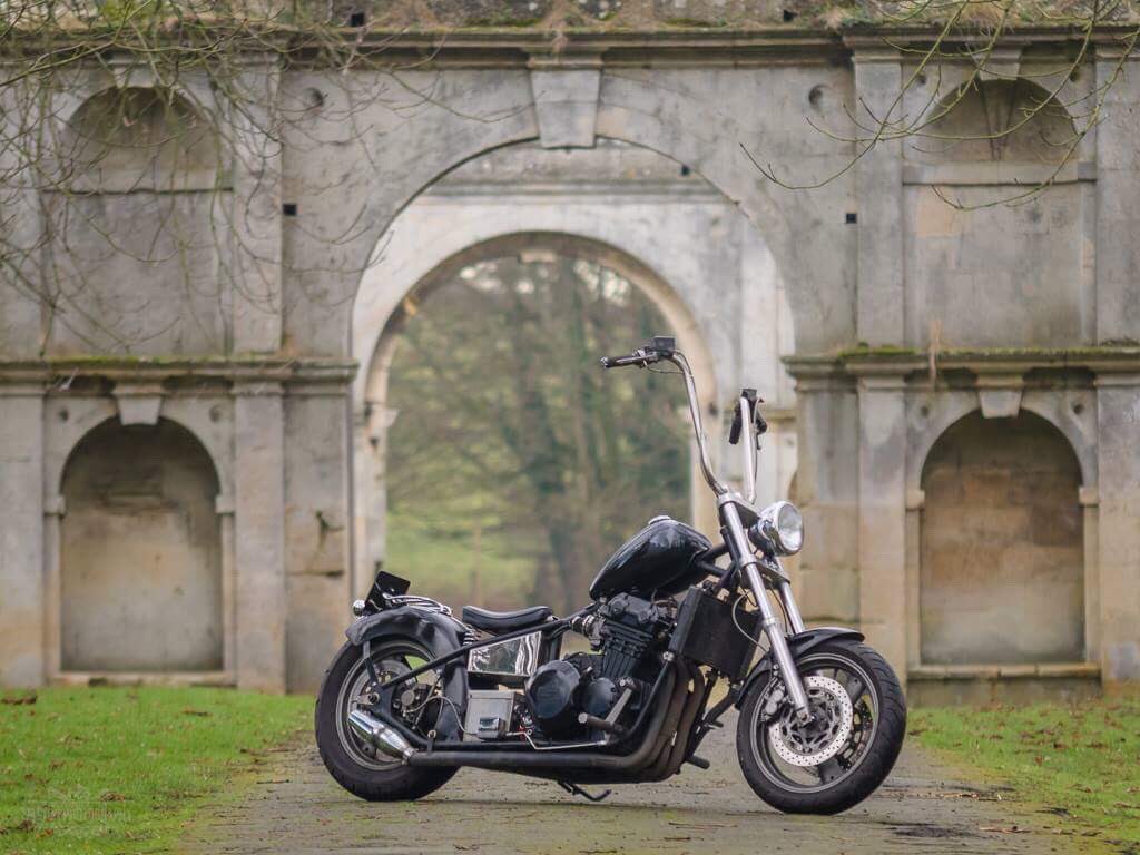 PistonographyUK's tweet photo. Triumph Hardtail Custom, shot at Kirby Hall. A great way to end 2017.

#motorcycle #Motorbike #photography #photoshoot #blog #bobber #bobberbike #Custom #custommotorbike #custombike #bobberlife #hardtail #triumph #triumphbobber #triumphchopper #triumphcustom #apebars https://t.co/Um3mIMvg6l