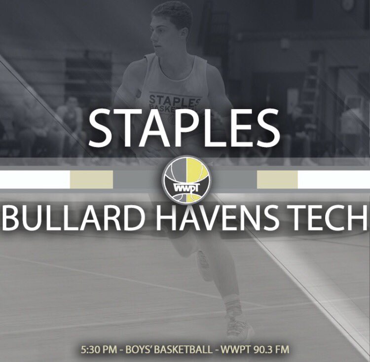 IT'S GAMEDAY! The Wreckers host Bullard Havens Tech for their home opener | Tune in to WWPT 90.3FM for live coverage starting at 5!
#ctbb