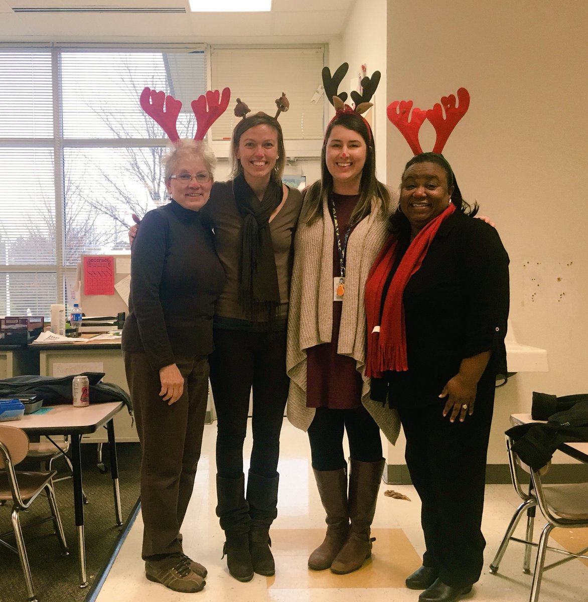 Kindergarten supporting favorite Christmas Character Day <a href="/EastGarnerES/">East Garner Elementary School</a>