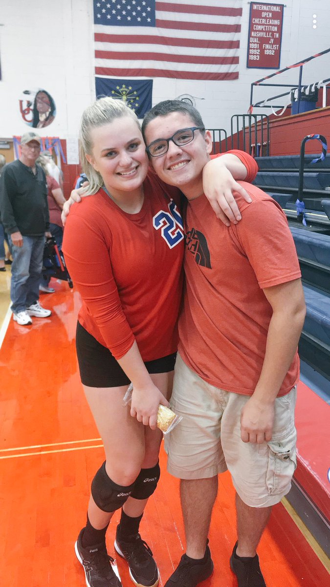 AlexBragg16's tweet photo. I’m gonna miss you so much  @jazzzzzk I️ can’t believe today was you’re last day of High school and I’m so proud of you!! Thank you for teaching me so many things for volleyball by just talking or actually showing me I’m gonna miss the little talks we have when you say hi Alex https://t.co/HeZlgPavwU