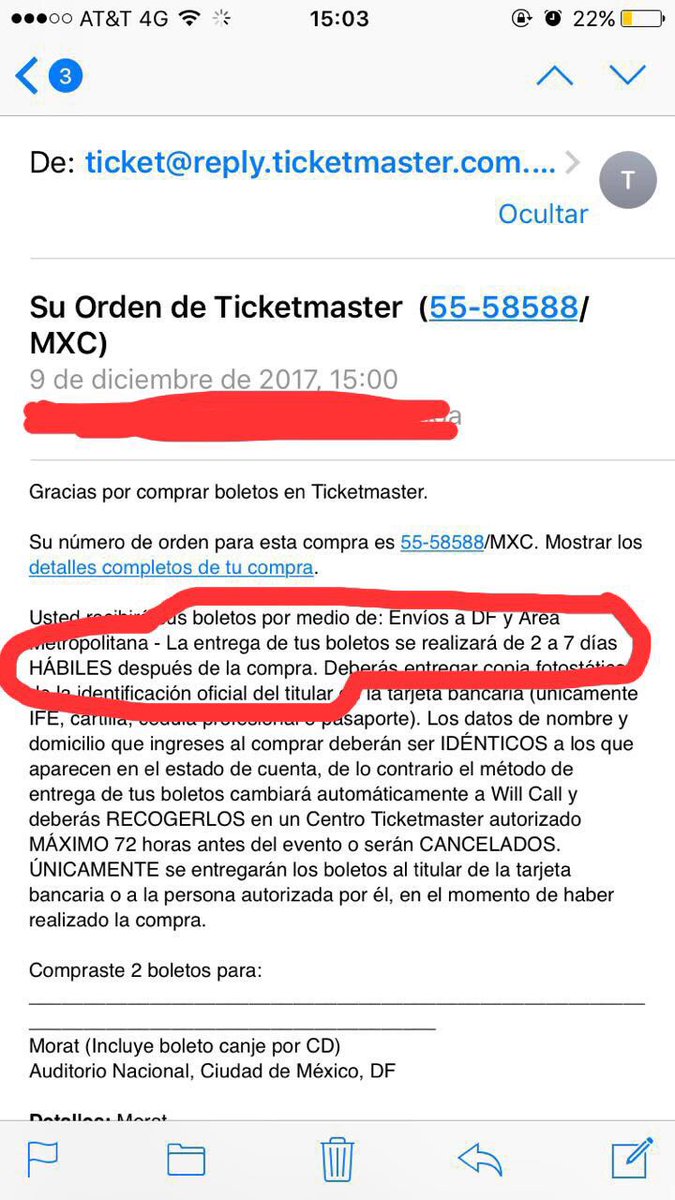 LoreDalva's tweet photo. @ServicioTM Los compré el 9 de diciembre y ustedes prometen entregar de 2 a 7 días hábiles después DE LA COMPRA https://t.co/IViUfATBLM