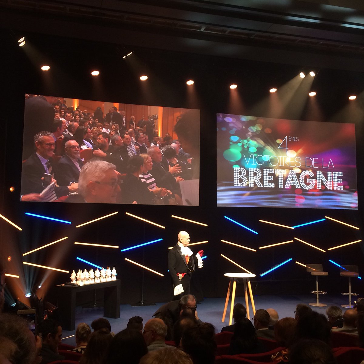 Un grand bravo aux Rennais de <a href="/KlaxoonFR/">Klaxoon, a Wrike company</a>, pourfendeurs de la réunionnite, lauréats de la Victoire de l’entreprise innovante ! #VictoiresBZH