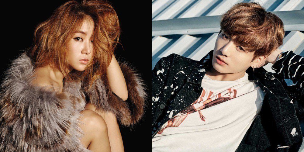 allkpop's tweet photo. Soyu says she wants to sing a duet with #BTS' Jungkook https://t.co/Ed6cRVyagA https://t.co/EYxgFSqrF9