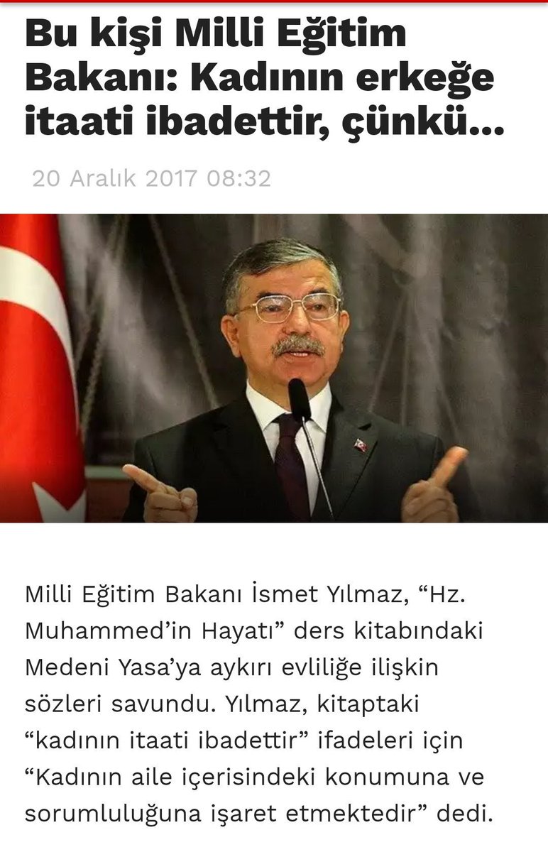 Milli Eğitim Bakanı sadece eğitime kafa yorsa çok daha faydalı olacak oysa ki!