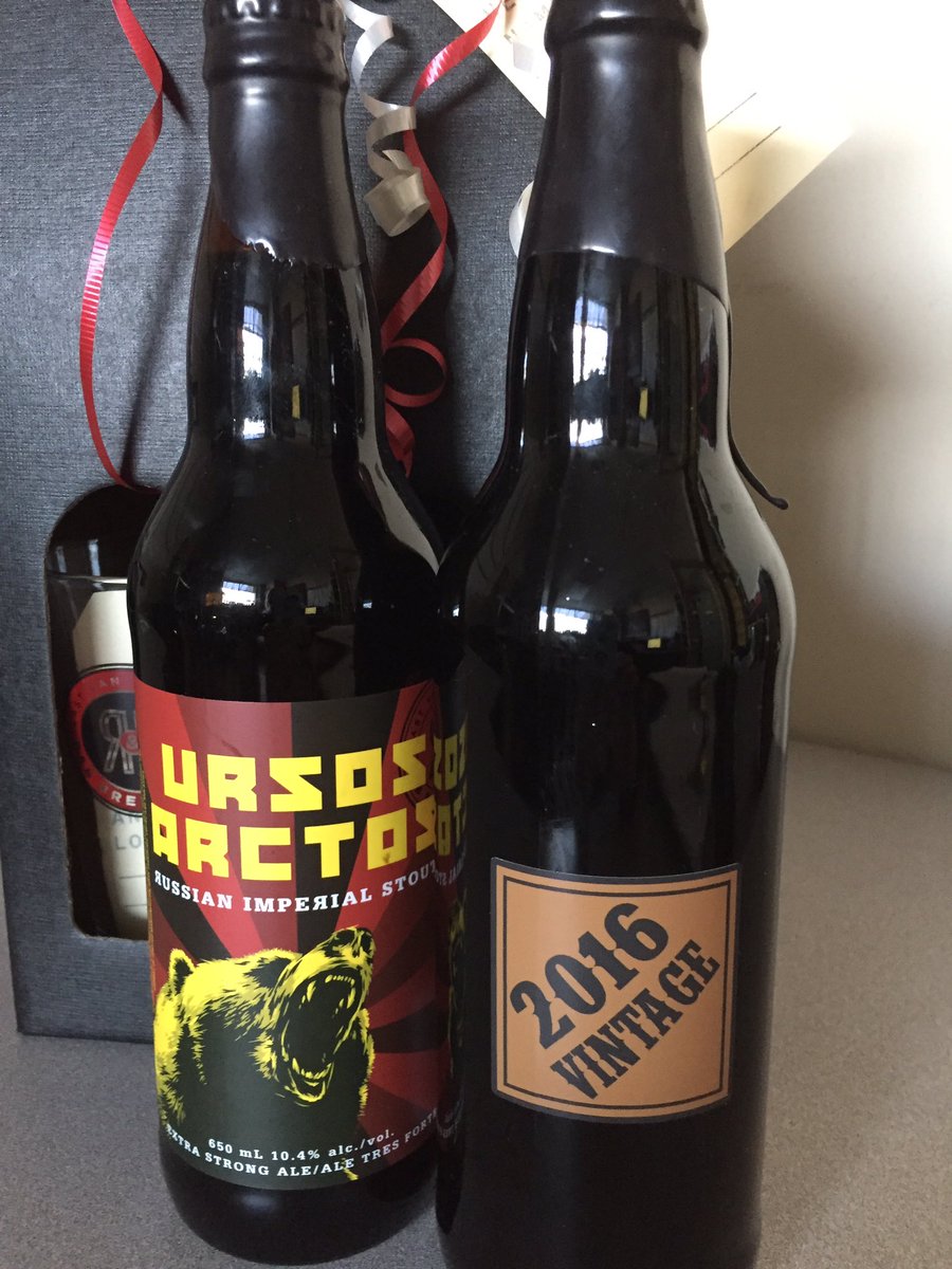RBGrowlers's tweet photo. Looking for last minute brew shopping for you and your beer geek friends? What about our Ursos Arctos Imperial stout-we have a 2 year vertical for only $25. https://t.co/AgxVvM5Jjw