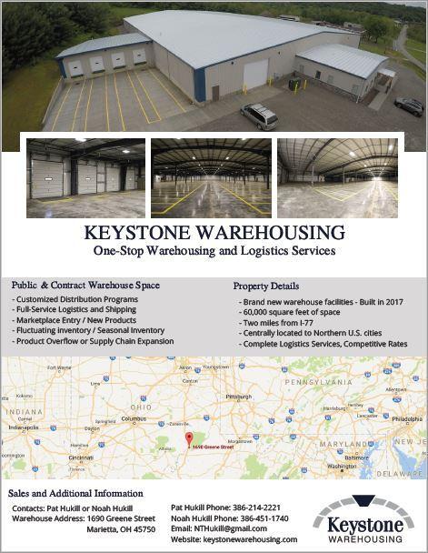 ARCResinCorp's tweet photo. Warehouse Space currently available in Marietta Ohio - Public &amp; Contract 
New Building Built in 2017. Flexible use space. #CommercialWarehouse #ForRent #SpaceAvailable @ARCResinCorp https://t.co/BiXROSyxoh