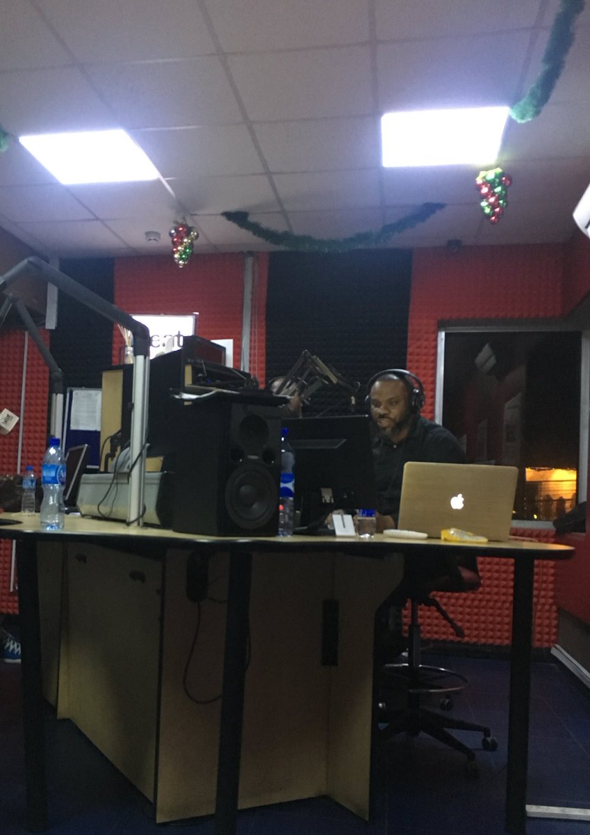 DouglasJekan's tweet photo. https://t.co/5aLAZnC0uV thepgmclub: DouglasJekan doing his thing at #ThePGMRadioShow having a conversation with EfeOraka on her music, life, Abuja and music journey. 

#PushGoodMusic. https://t.co/hoJVPY1XnN