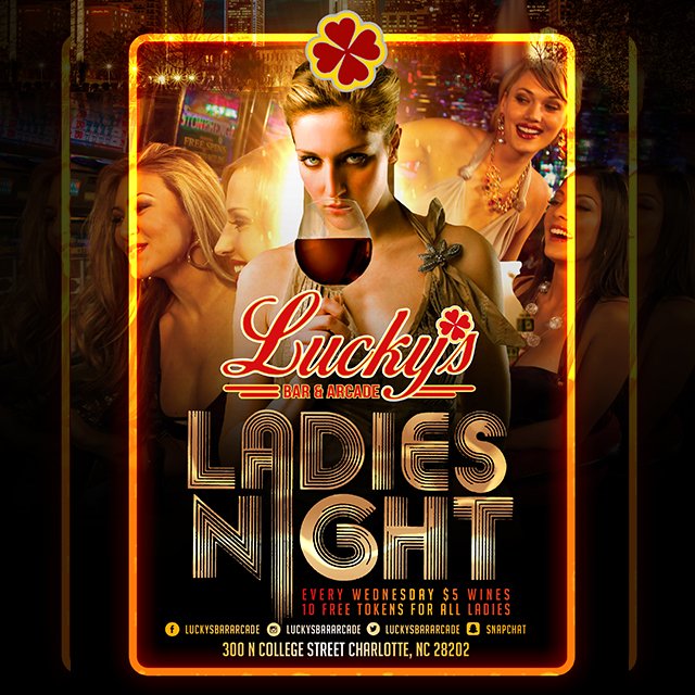 Lucky's Bar+Arcade tweet media