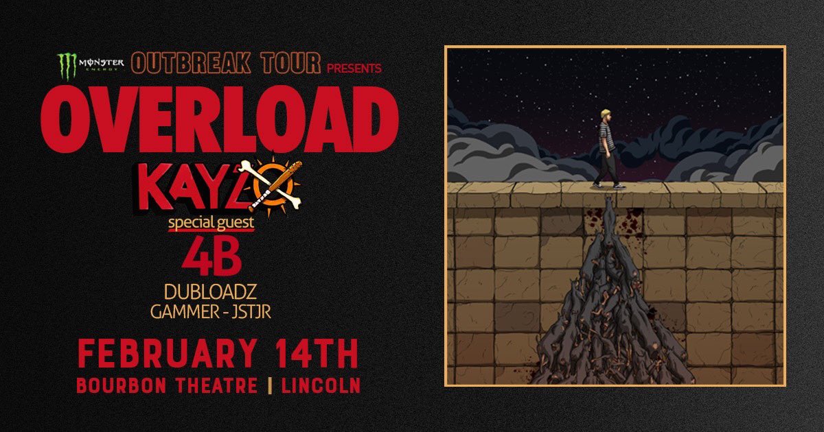 The #MassiveTeam is all back together for another one !!! Join us #Feb14th for <a href="/KayzoMusic/">Kayzo</a> <a href="/DJ4B/">4️⃣🐝</a> <a href="/Dubloadz/">Dubloadz〄</a> <a href="/DJGammer/">Gammer</a> <a href="/JSTJR/">JSTJR</a> #OutbreakTour #ValentinesDayMassacre #BringYourTinderDate