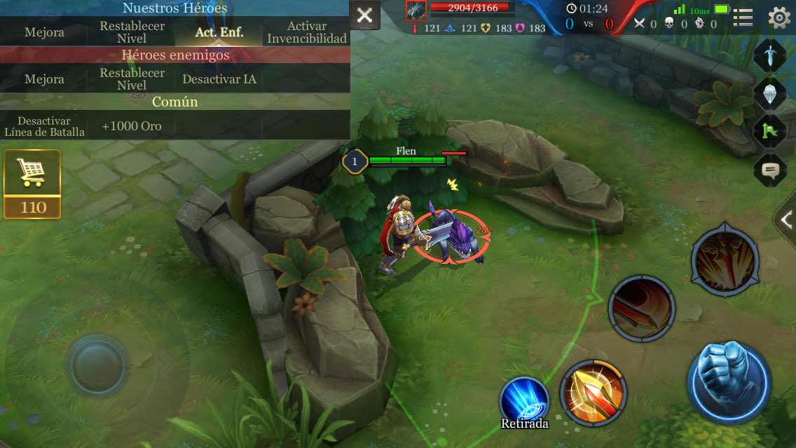 Mecanicas en Arena of Valor. Hay campeones que pueden saltar paredes con sus habilidades, algunos libremente y otros necesitan un objetivo.