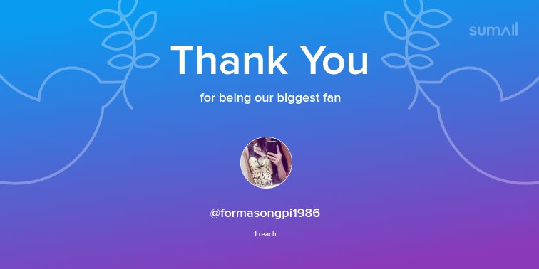 head_designer's tweet photo. Our biggest fans this week: @formasongpi1986. Thank you! via https://t.co/gBeNK7LKhW https://t.co/855IMpIMD2