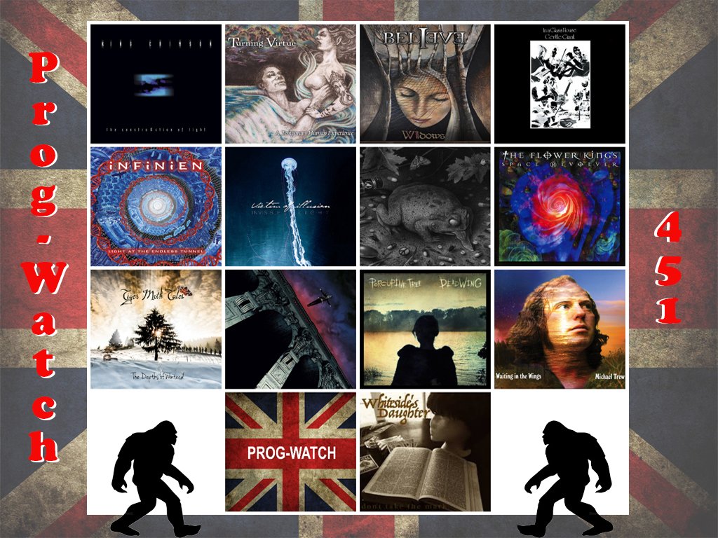 ProgSquatch's tweet image. This week: Variety! With Believe, Tusmørke, Michael Trew, Turning Virtue, Airbag, Tiger Moth Tales, King Crimson, Victim of Illusion, Porcupine Tree, Infinien, Gentle Giant, Flower Kings, &amp;amp; Whiteside&apos;s Daughter! In 1 hr on @progzilla!
 #progrock #internetradio #progwatch