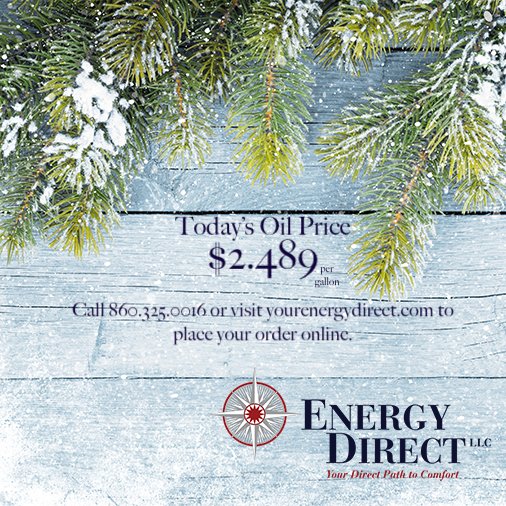 Call 860.325.0016 or visit yourenergydirect.com and place your order online. #oilheatct #codoil #automaticdelivery