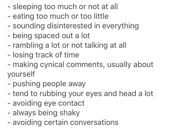 losingxhope's tweet photo. how to tell if it’s getting bad again: https://t.co/VhAq97452l
