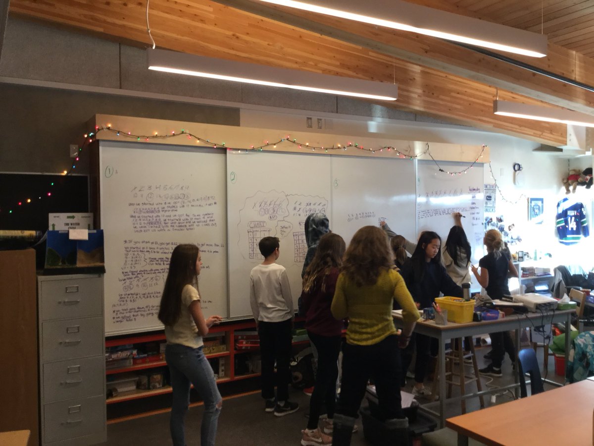 43eaglemtnwolf's tweet photo. Collaborative Math Problem....Taxman!!! @43EagleMountain @pgliljedahl #unicornproblem #talklikeamathematician #sd43 https://t.co/PK5fN0lB8G