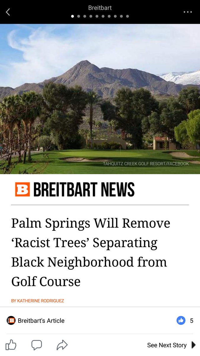Hey <a href="/adamcarolla/">Adam Carolla</a> , even the trees are racist...