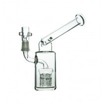 wrap_leaf's tweet image. Shop @wrap_leaf today to get all your holiday gifts. This beautiful rig has a customized Sidecar mouthpiece to stop unwanted splash backs from occurring. This rig is blown with a built-in 5-arm tree percolator offering the user ultimate smoke diffusion. #customization #bongs