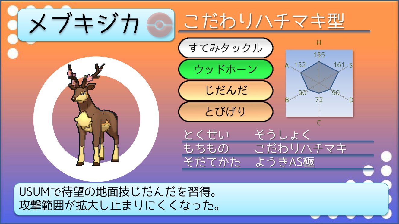 てつぼう ポケモンusum育成サンプル やりたい放題型マニューラ つじぎりより威力の高い新技じごくづきを取得しましたが はたきおとすが優秀過ぎて ダブルならばハイボ封じるじごくづきは一考の余地あり T Co Qldtzfnu8e Twitter