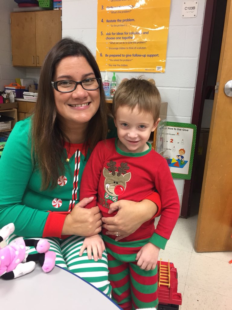 DebraCadena's tweet photo. Winter party & pajama day in ECC/PPCD♥️💚 @ARosasraba @NISDRabaES #rabainspired #eccppcd https://t.co/Uk7inrfGI3