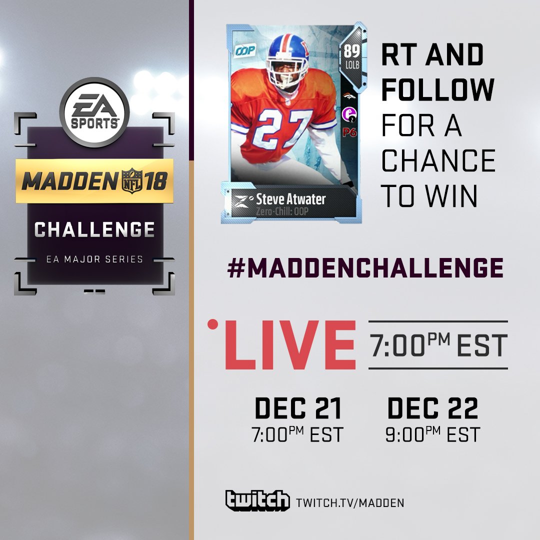 Madden Championship Series tweet media