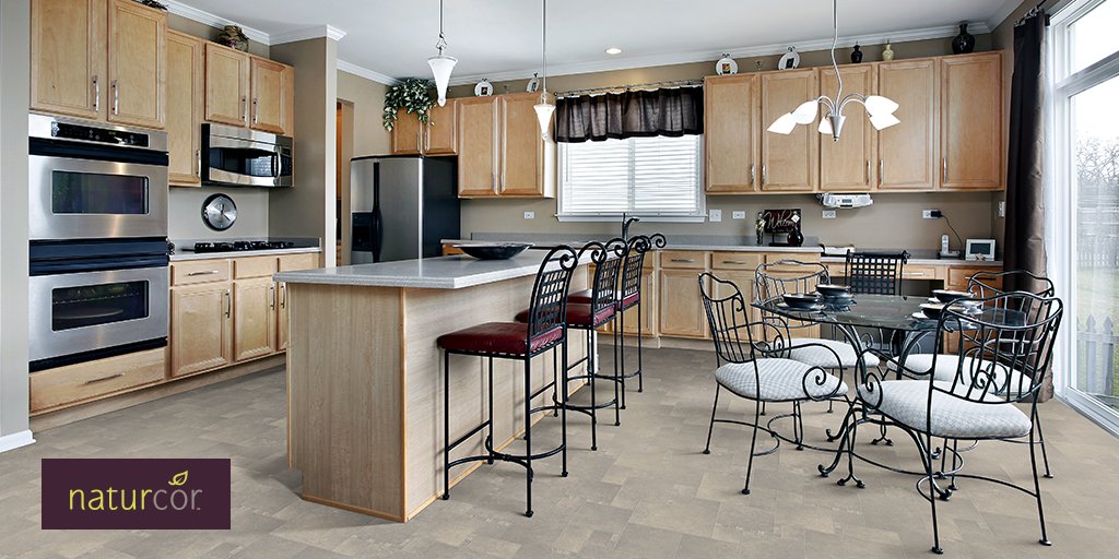 Our Naturcor floors have the look of real stone, but are more flexible and comfortable underfoot! 
ow.ly/S0Js30hlGzv #flooring #alfords #regina #yqr