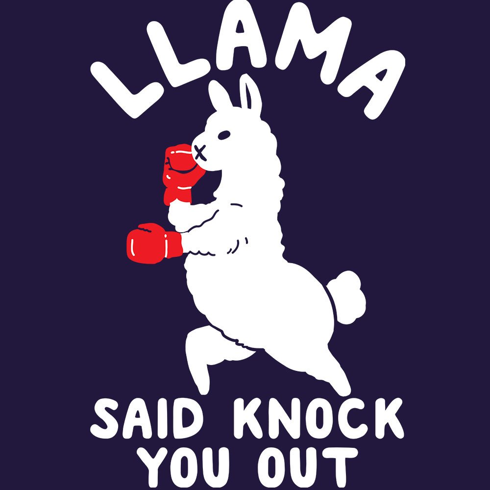 look_human's tweet image. I’m gonna knock you out, Llama said knock you out! 🥊 #LookHuman
bit.ly/2krSZcl