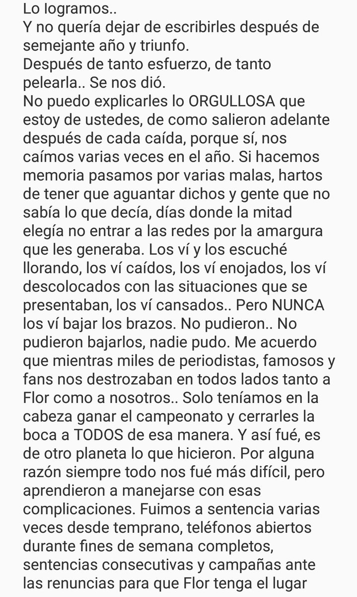 NewsVigna's tweet photo. Son enormes, son de otro planeta, son VIGNISTAS. Se merecen todo. Nunca dejen de creer, porque absolutamente TODO lo que quieran lo pueden lograr.

》 G R A C I A S 《

Lo logramos..
Salud, Bicampeones 🏆💛 https://t.co/rBJYRbXhLH
