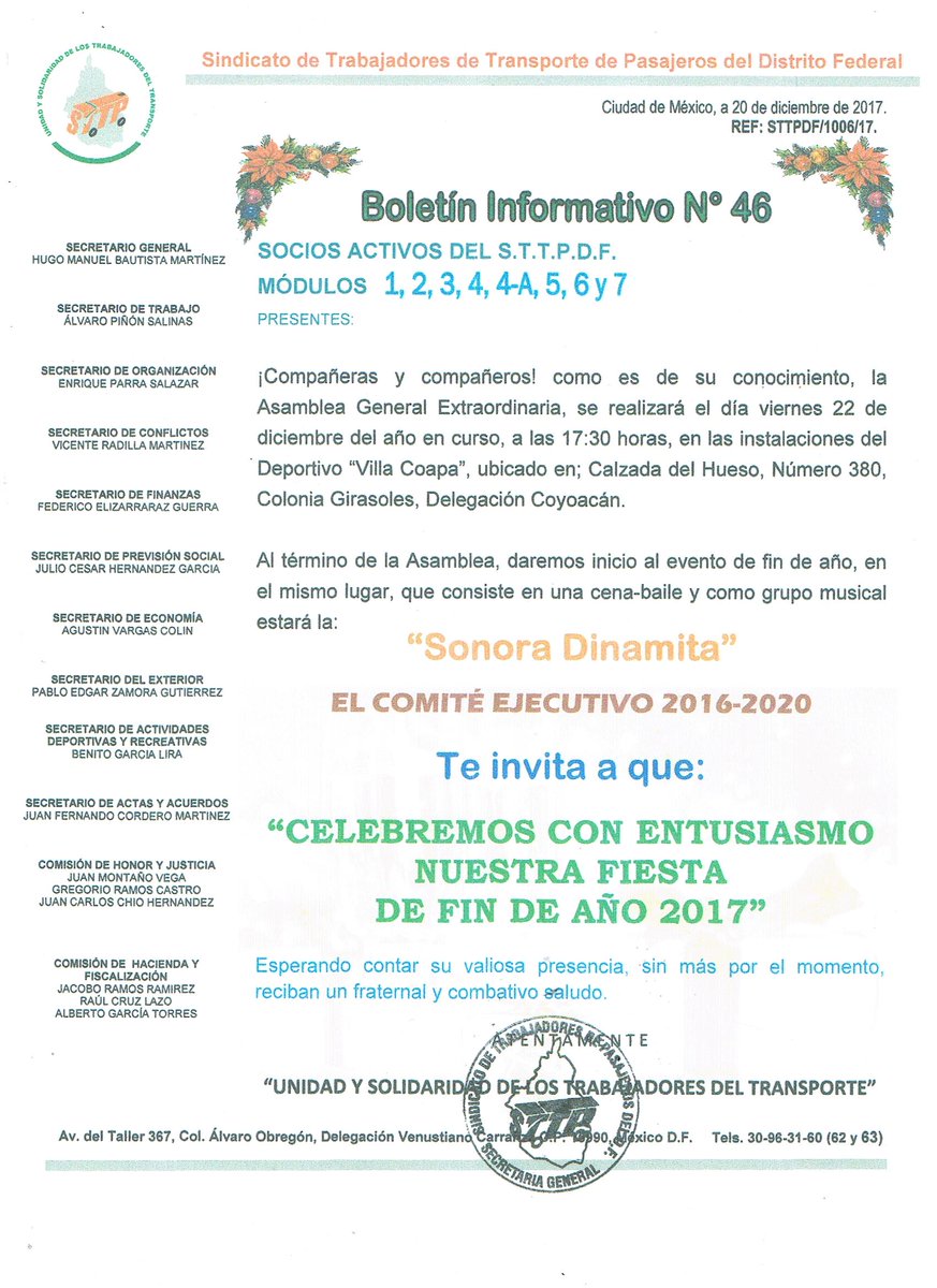 Los esperamos!!