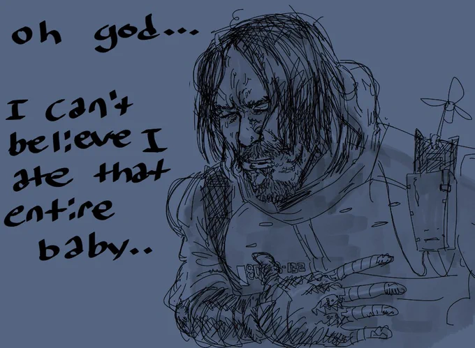 The #FanArt of #DeathStranding ??

"Oh God..."

Artist: @PhillipBankss

@HIDEO_KOJIMA_EN @Kojima_Hideo @theofficialmads @RealGDT @wwwbigbaldhead @KojiPro2015_EN @KojiPro2015 @Kaizerkunkun @Ken1555 #Art #NormanReedus #Kojima 