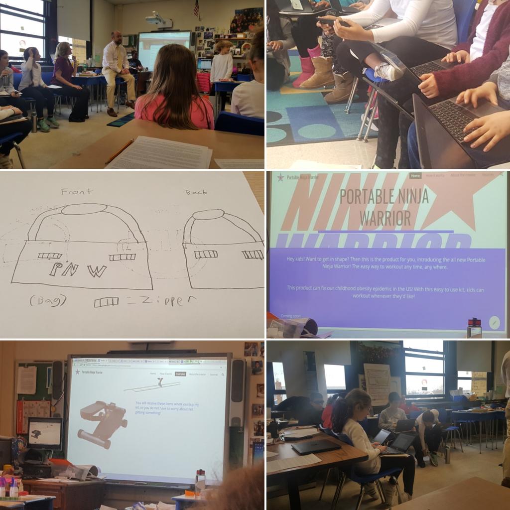 natasha_nurse's tweet photo. A celebration of students taking calculated risks, thinking deeply and critically about their own learning/understanding! AMAZING JOB!! #sharktank2017! #studentdrivenconversations @smurrayLB @24Kath @CZawatson @Lau7210 @clamarca16 https://t.co/j5VAeriJ4o
