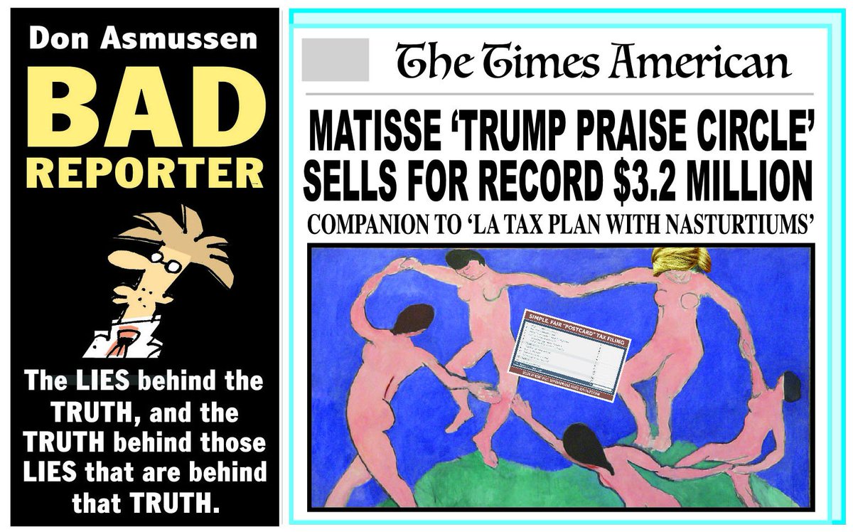 don_asmussen's tweet photo. TRUMP PRAISE CIRCLE SOLD at https://t.co/KuQg6fsktp
#TrumpPraiseCircle
#TrumpPraise
#MatisseDance https://t.co/BMnlhPtmW9