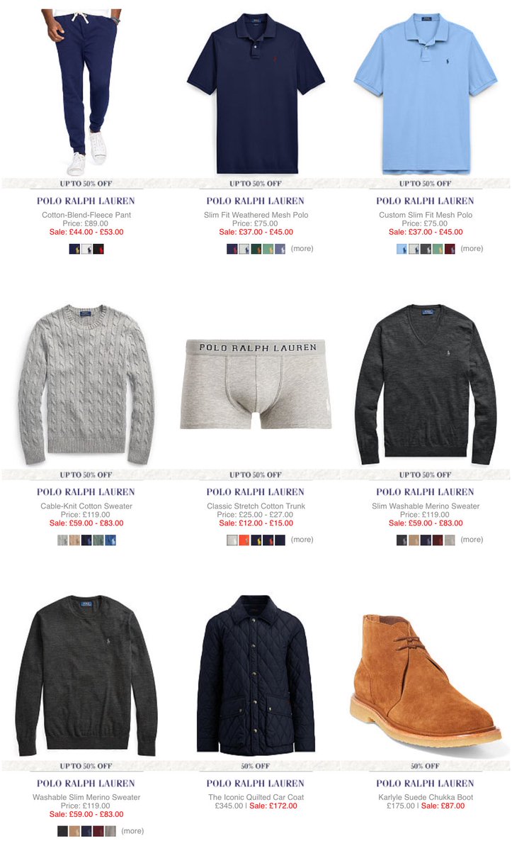 ralph lauren price range