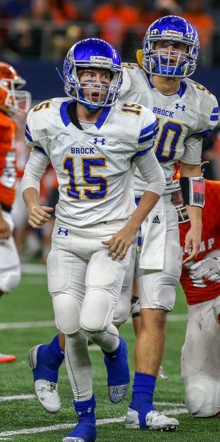 HLoewes's tweet photo. Tomorrow, I strap it up for the last time. It’s for all the marbles, a chance to leave a legacy forever, on one of the biggest stages of them all. Join me and my brother’s one last time. 3A D1 State Title Tomorrow 3pm AT&amp;T stadium. #ShockTheState #SeniorSzn https://t.co/VSLZy9hjTA