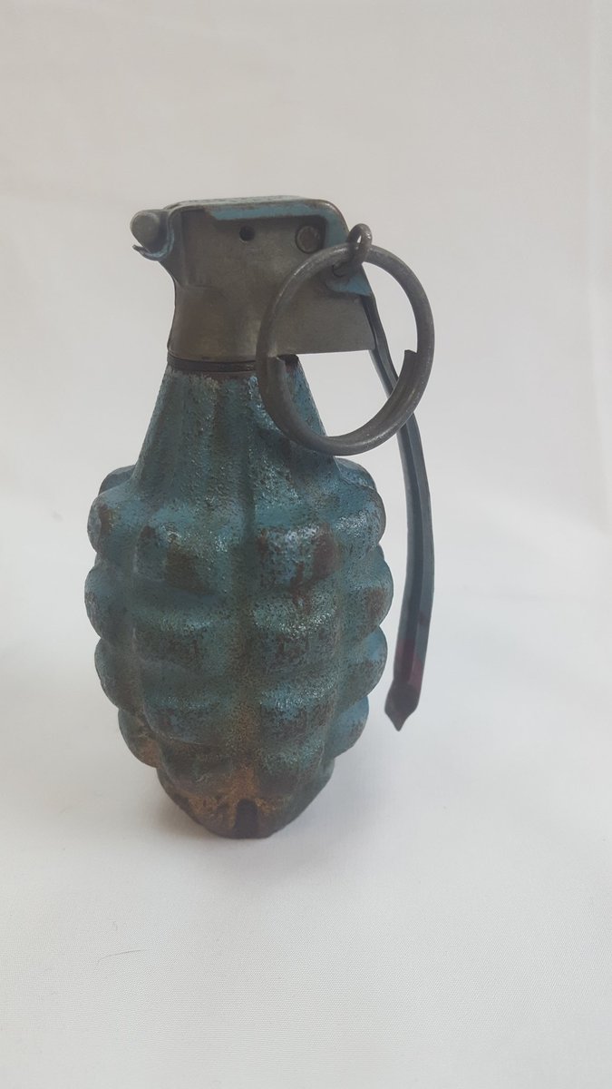 WW2_Collection_'s tweet image. Original RFX U.S. training grenade. Dated 1-54.