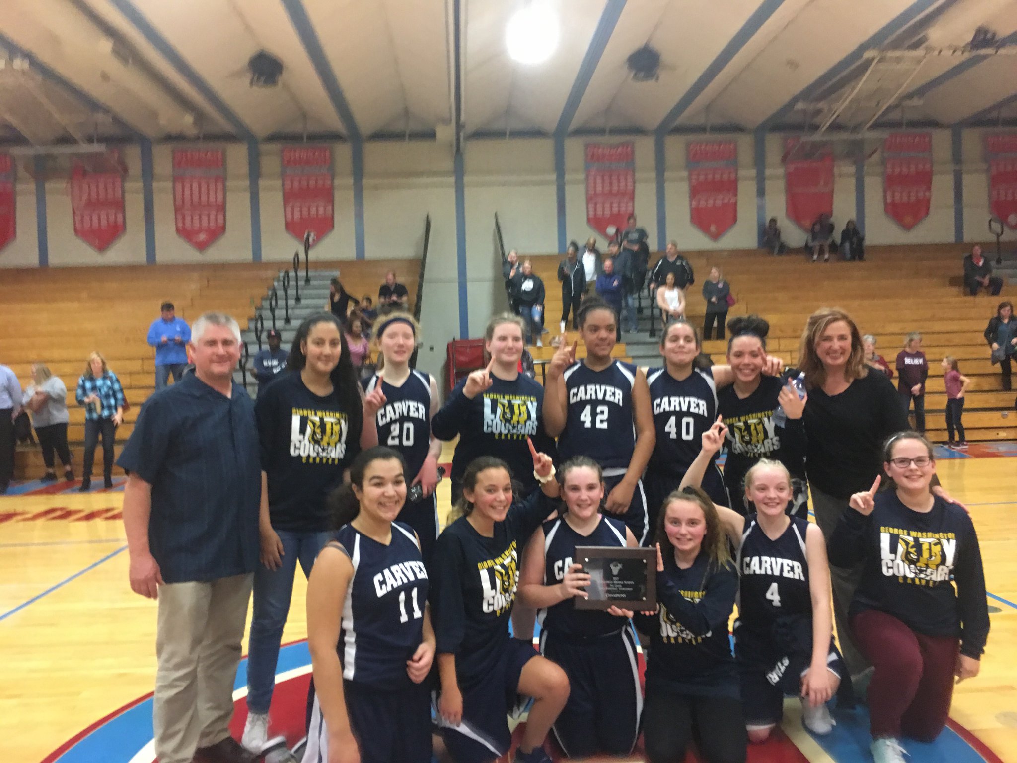 Carver Middle School on Twitter "Great game 7th grade girls!!! A win