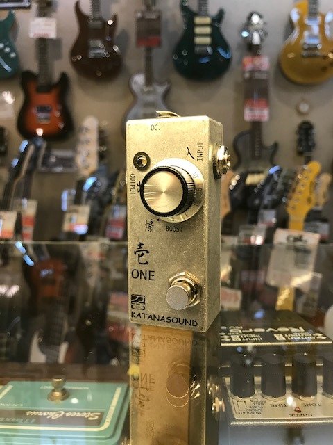 つくば店】Katanasound One Booster “壱” 入荷！ 限りなくローノイズ