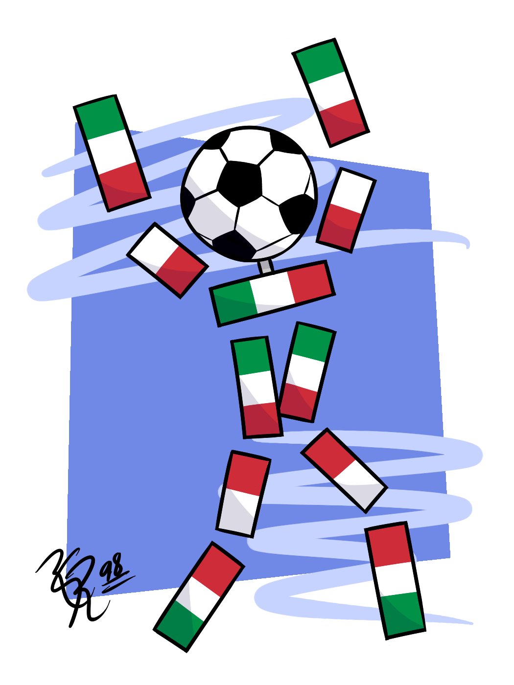 サッカーW杯　イタリア1990  チャオ君　タイル Yahoo!オークション - 当時物 FIFAワールドカップ 1990 イタリア