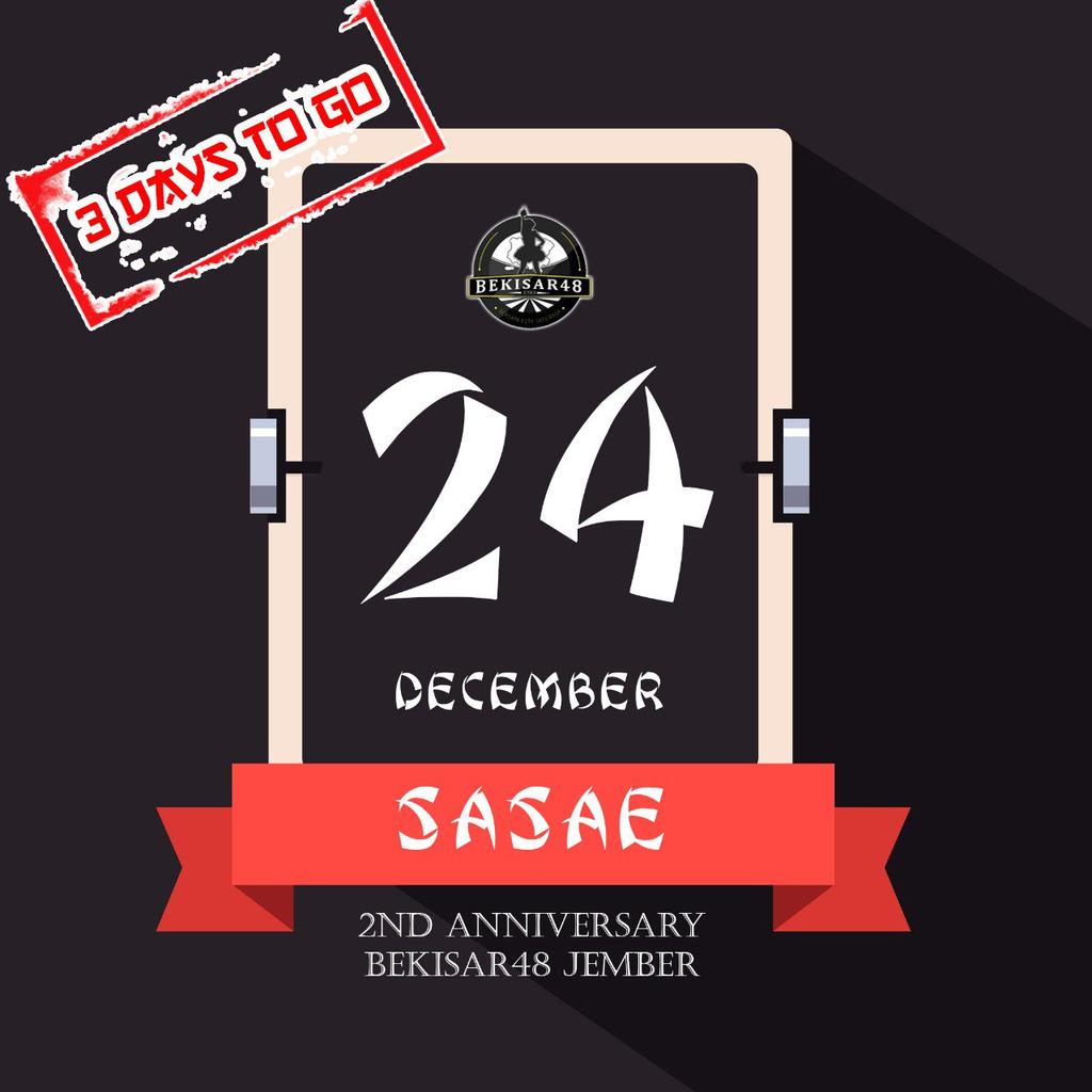 kurang 3dino... seng kate budal bareng kari 2kursi rek 

Info lanjutan @BEKISAR48