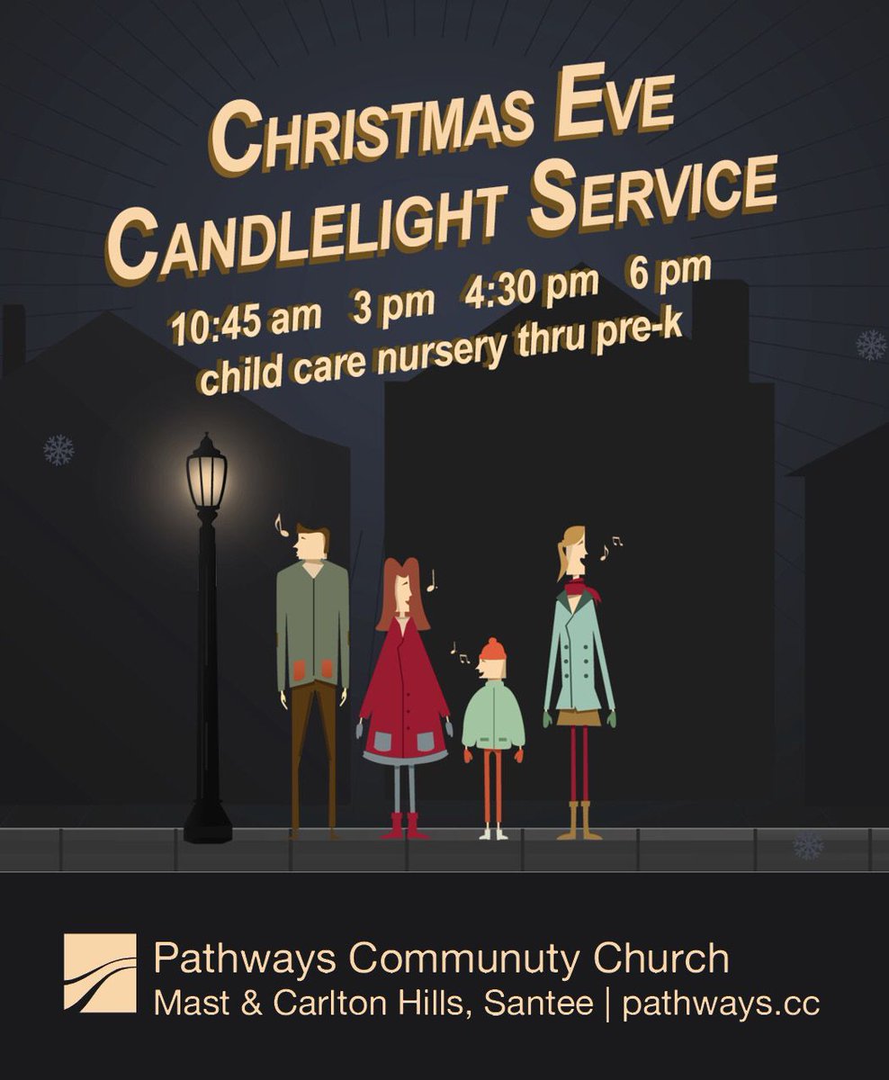 Christmas Eve is SUNDAY!
Come Worship Christ the Newborn KING!!!
Join us at one of our four services:
10:45a, 3:00p, 4:30p &amp; 6:00p