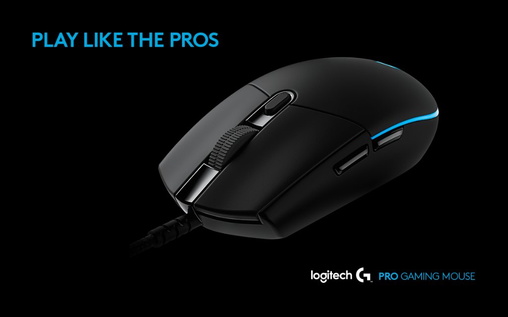 Logitech G on Twitter: "When you want to play like the pros, need the gear the pros use. The Logitech G Pro Gaming mouse is engineered for the highest level of